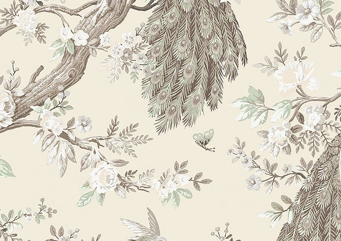 Laura Ashley Belvedere, Soft Truffle - Roman Blind - Image 7